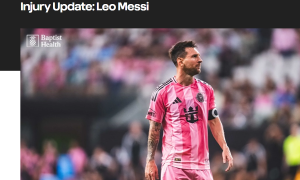 Inter Miami xác nhận Messi chỉ bị quá tải cơ, nghỉ 10 ngày